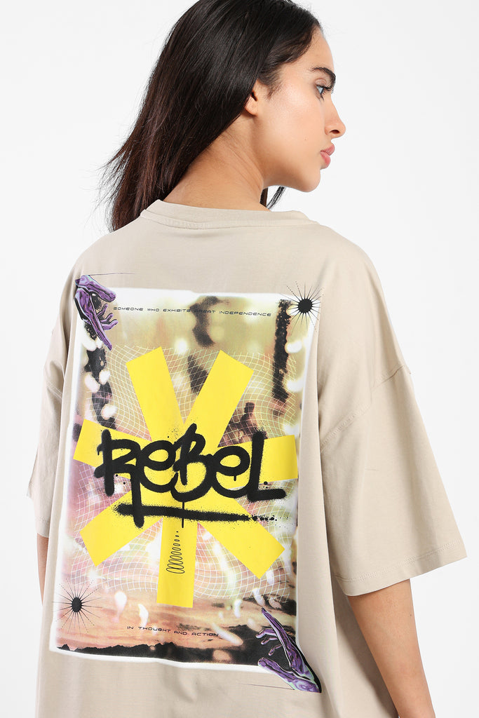 REBEL UNISEX TEE - T-shirts - Opio Shop